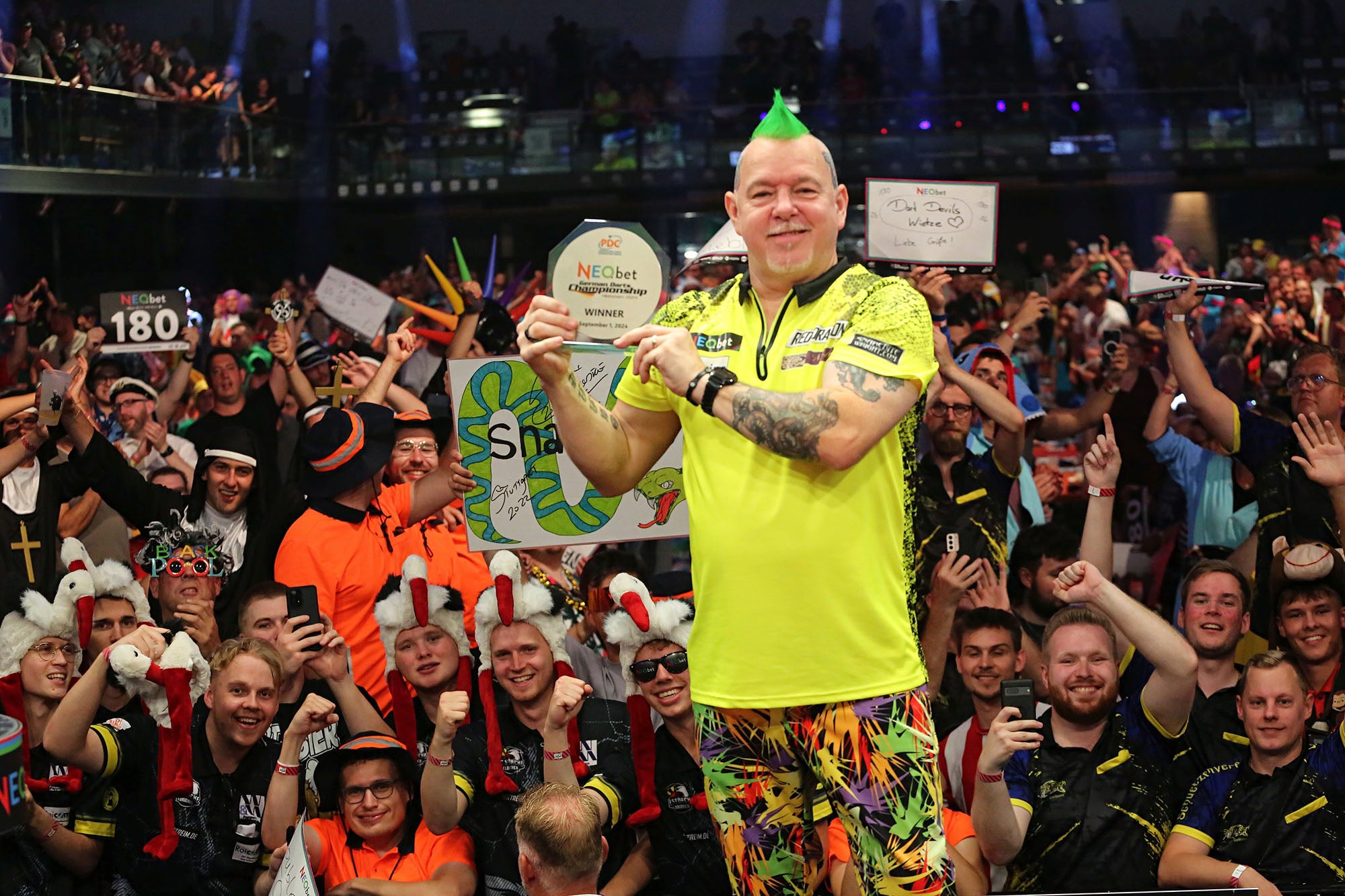 INSPIRED WRIGHT TOPPLES LITTLER TO WIN GERMAN DARTS CHAMPIONSHIP