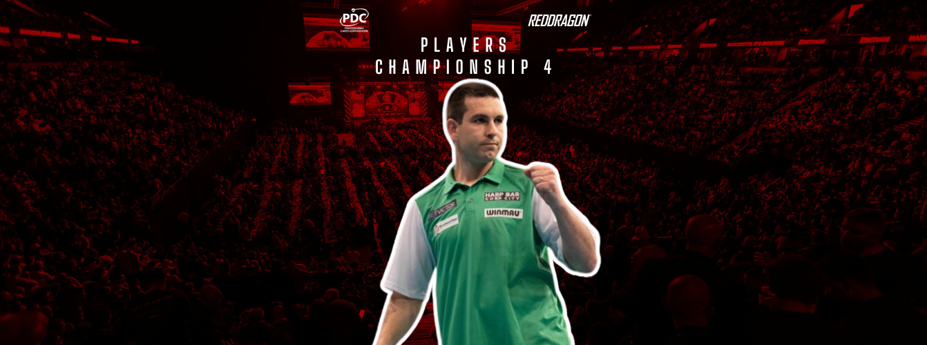 Ryan Searle clinches Players Championship 4 title as Michael van Gerwen skips home tournament.