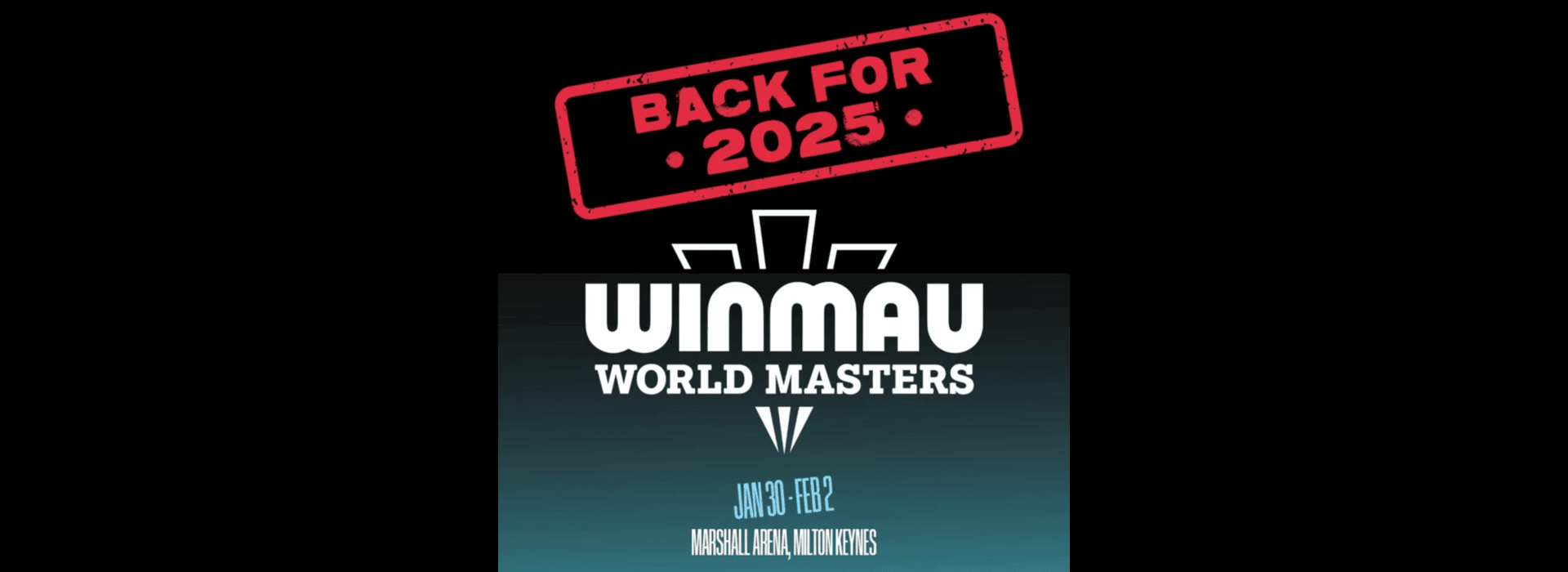 Winmau World Masters to return in January 2025 as PDC event undergoes radical rebrand