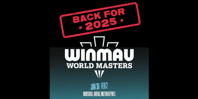 Winmau World Masters to return in January 2025 as PDC event undergoes radical rebrand