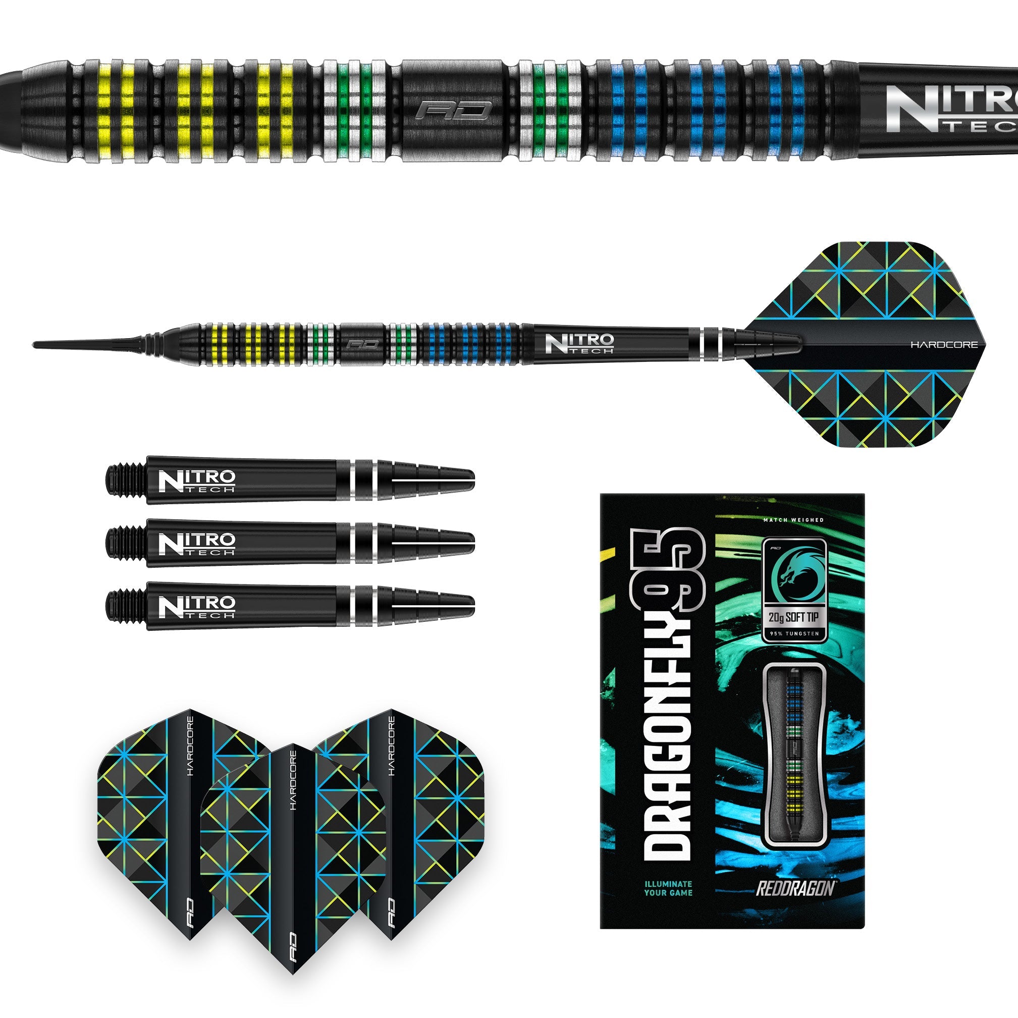 Dragonfly 95 Black - Parallel Soft Tip