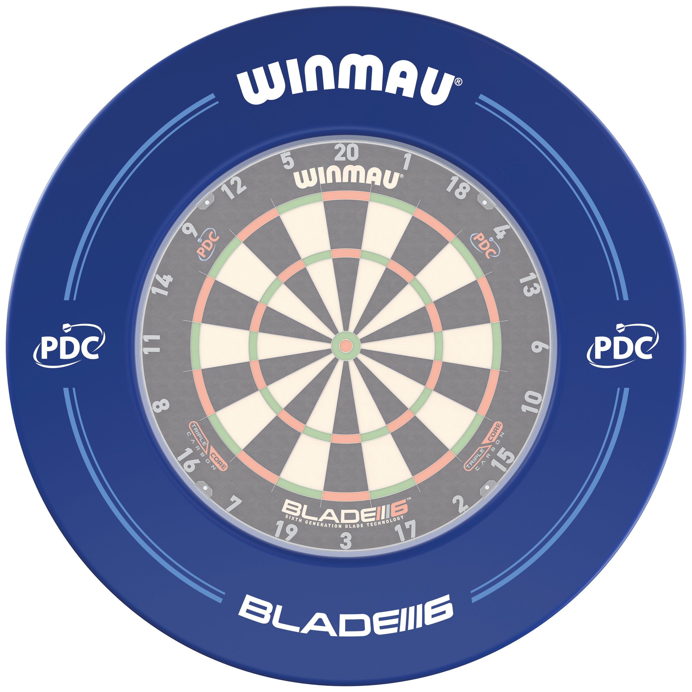 Winmau PDC Blue Dartboard Surround