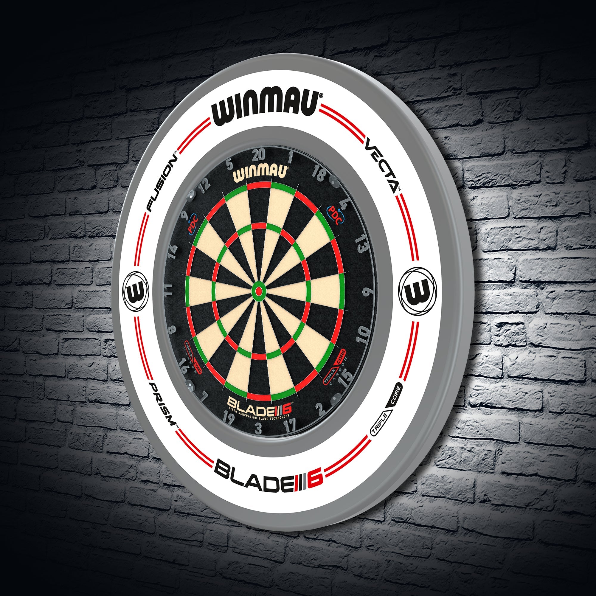 Pro-Line Original White Dartboard Surround