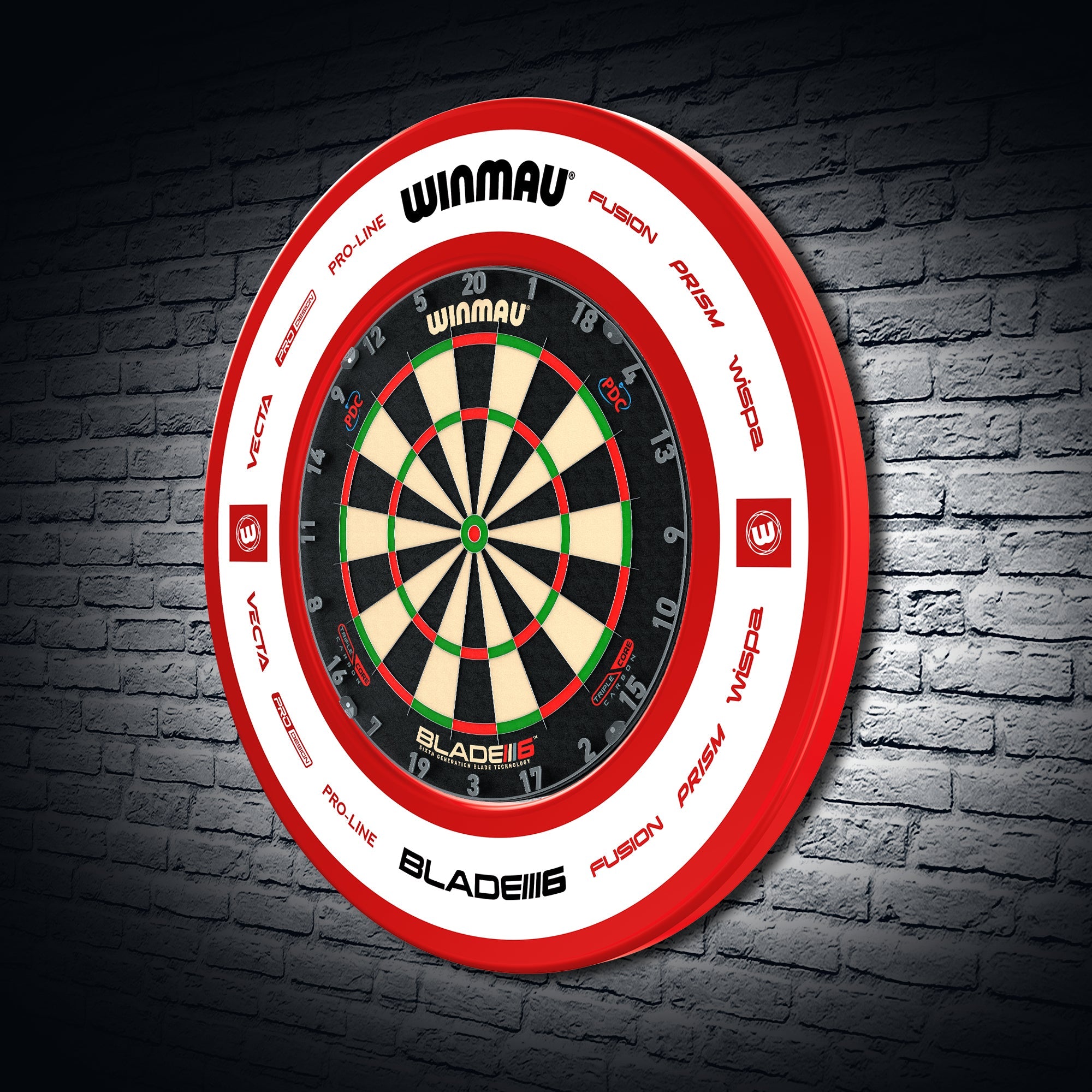 Pro-Line 2.0 Red Dartboard Surround