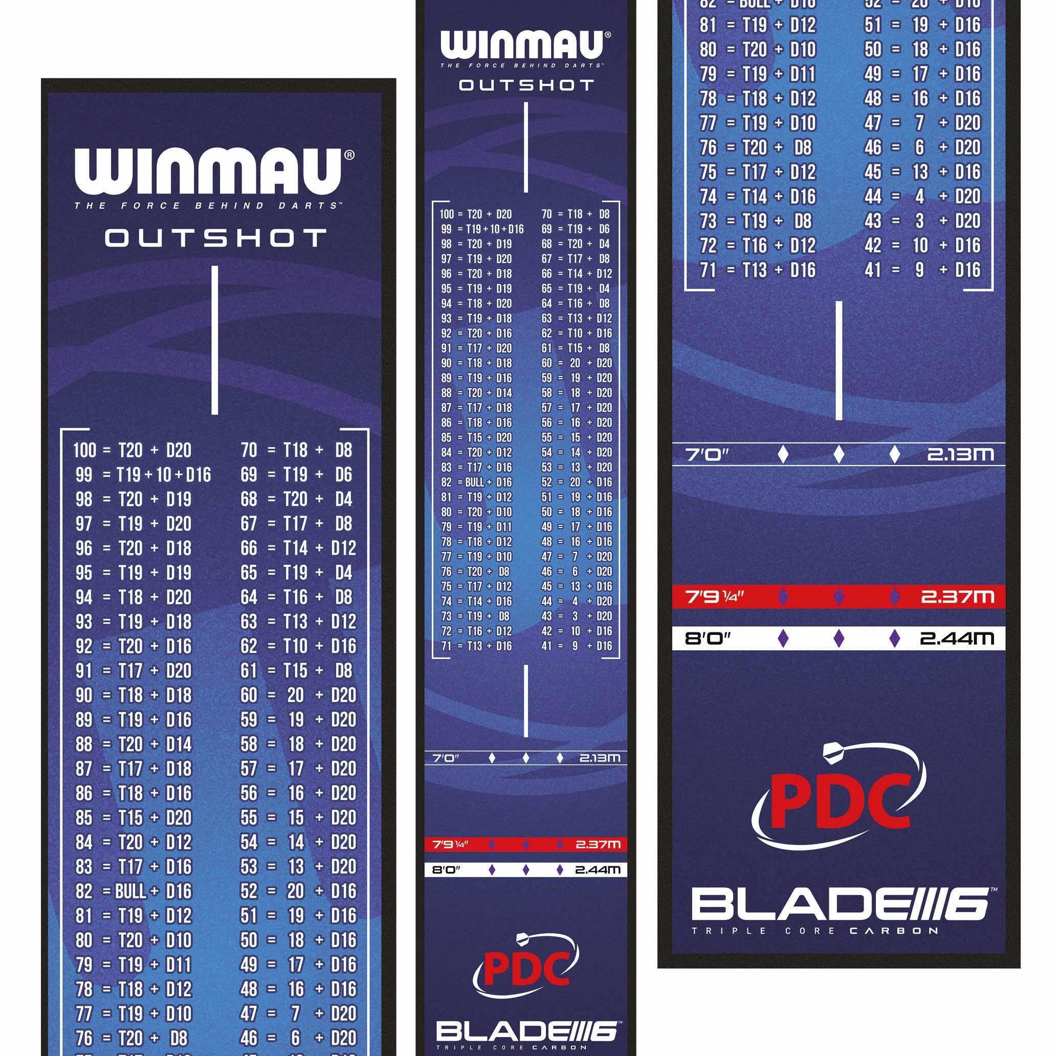 Winmau Outshot Dart Mat - Clearance