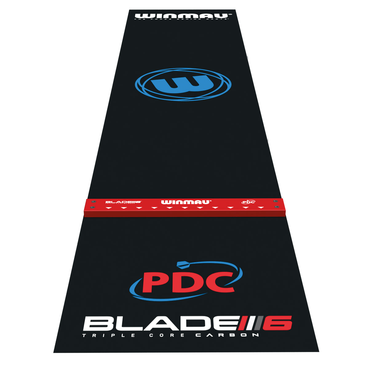 Pro Zone Precision PVC Dart Mat & Integrated Oche