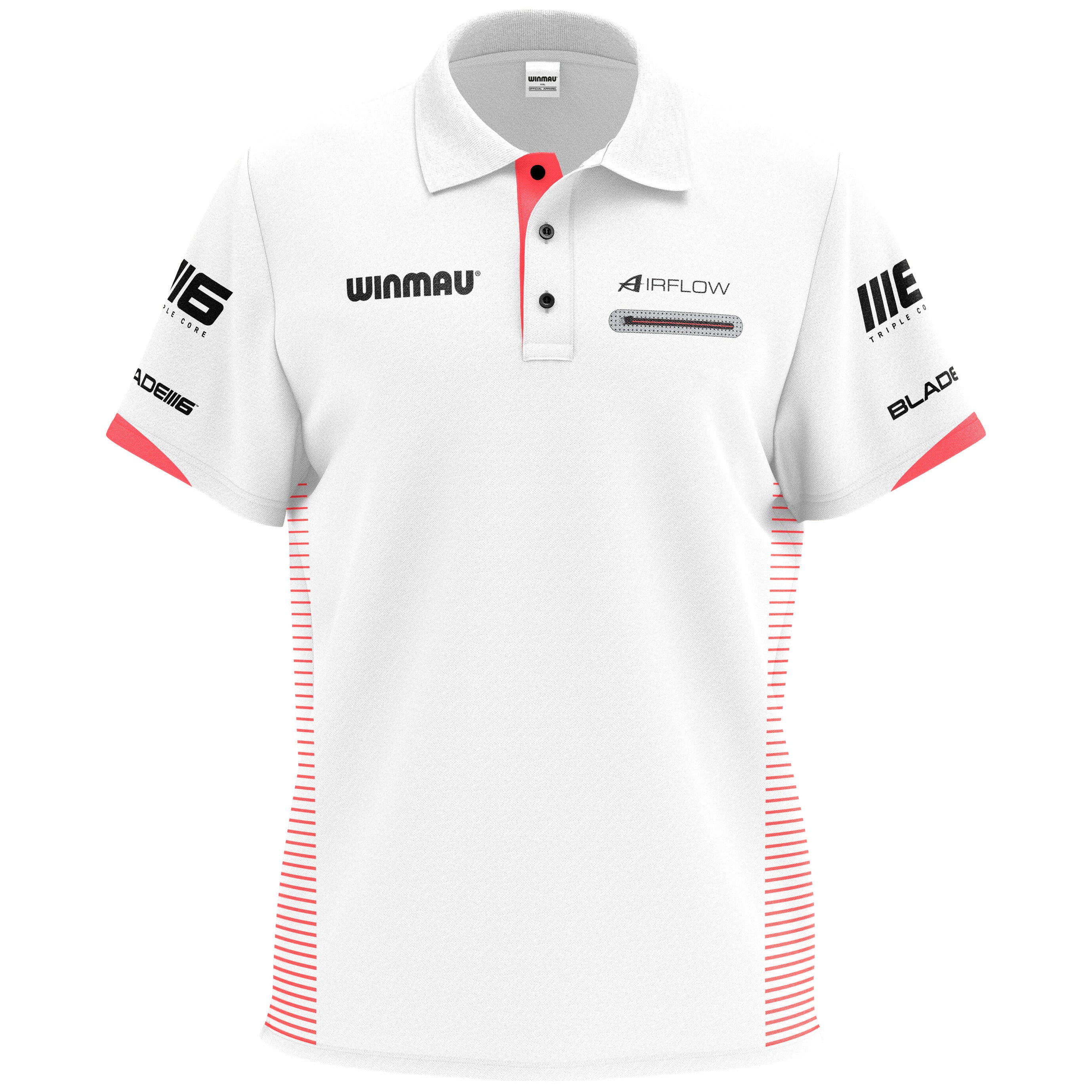 Pro-Line Tour Polo White Blade 6