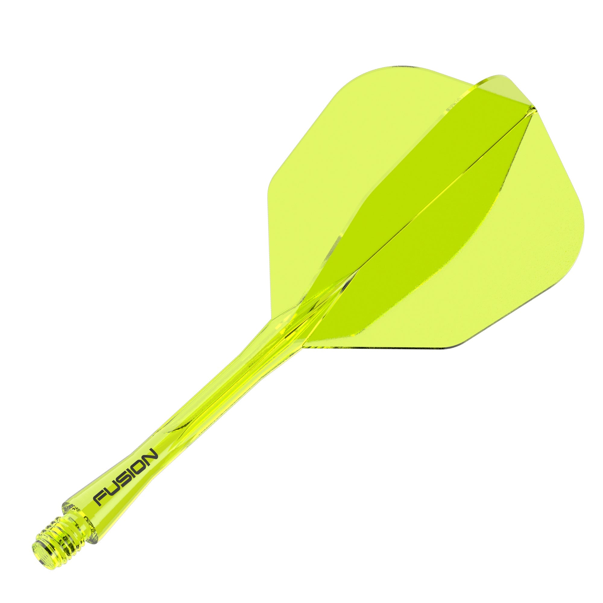 Fusion #6 Integrated Flight & Shaft Yellow