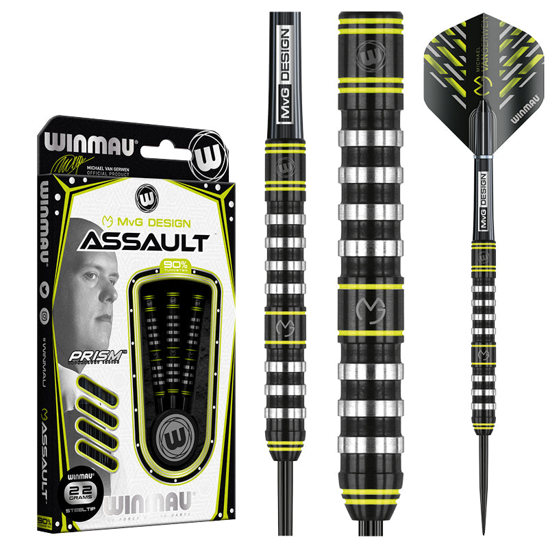 Winmau MvG Assault Darts | Red Dragon Darts