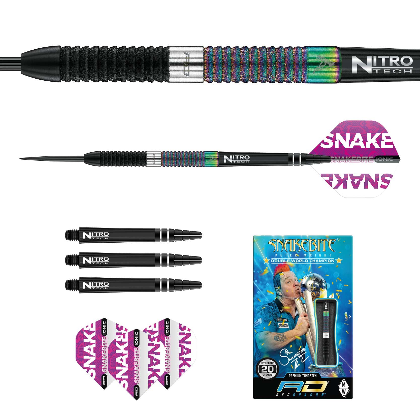 Peter Wright Snakebite World Champion Diamond Fusion SE