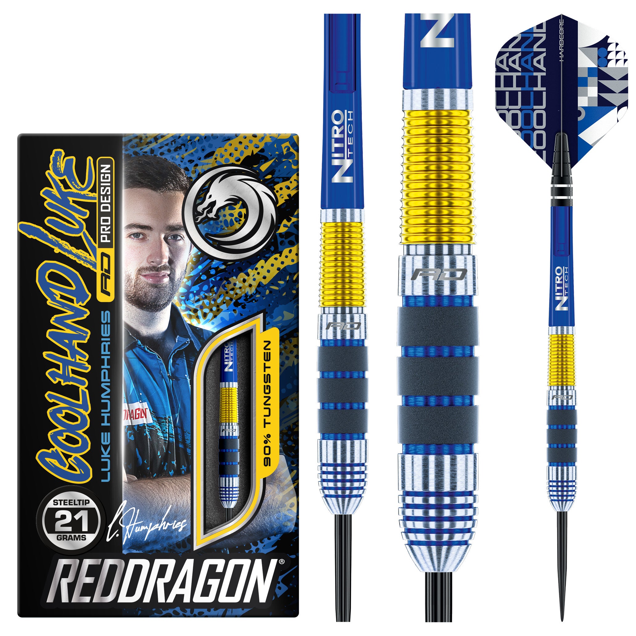 21 Gram Steel Tip Darts | Red Dragon Darts