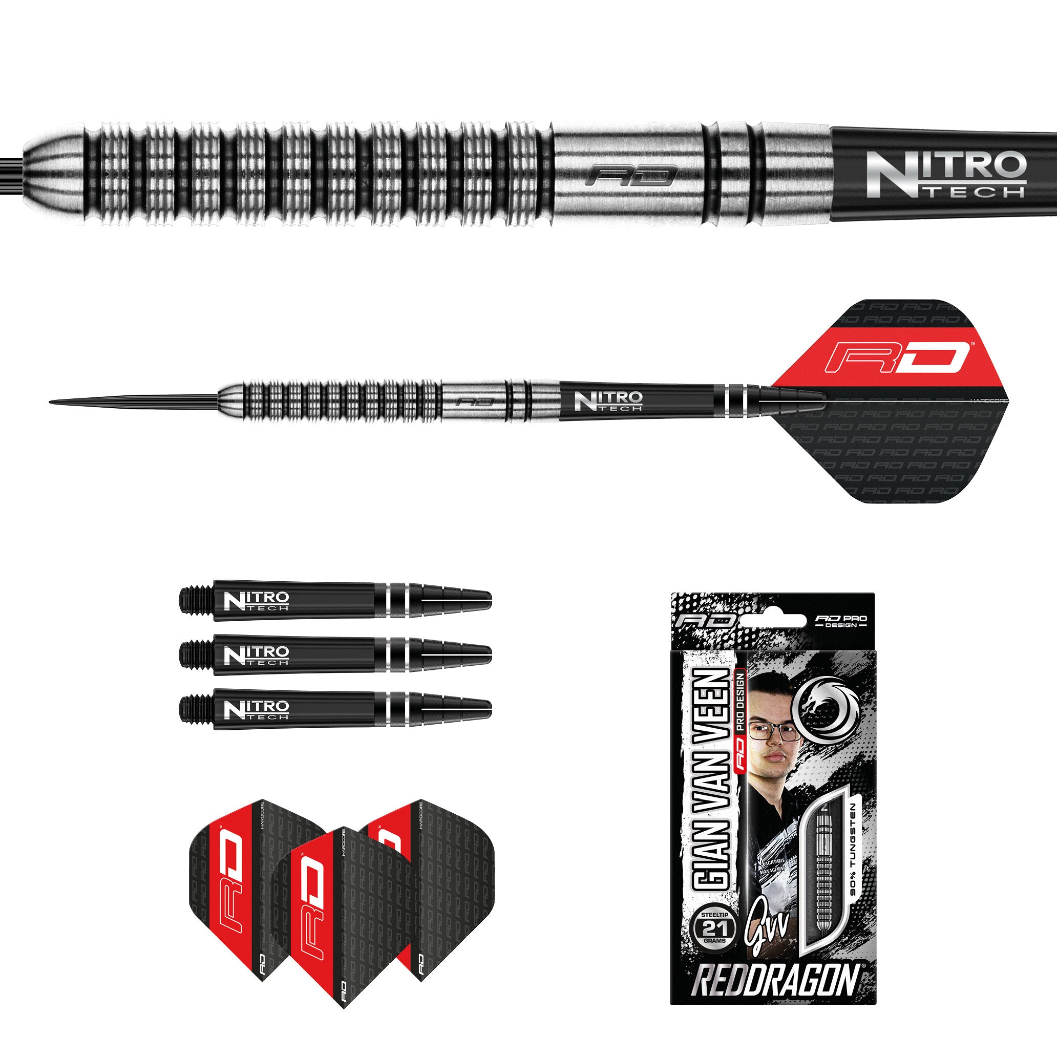 Gian Van Veen Darts | Red Dragon Darts