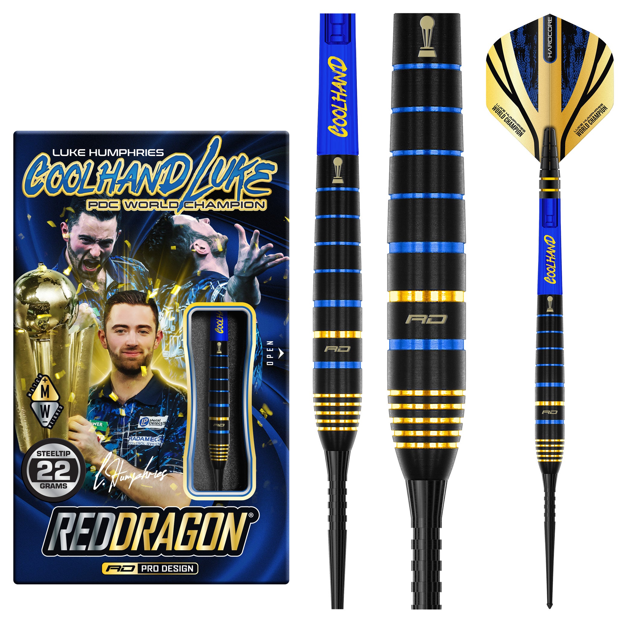 Darts Ranges | Luke Humphries Darts Sets Available Online | Red 