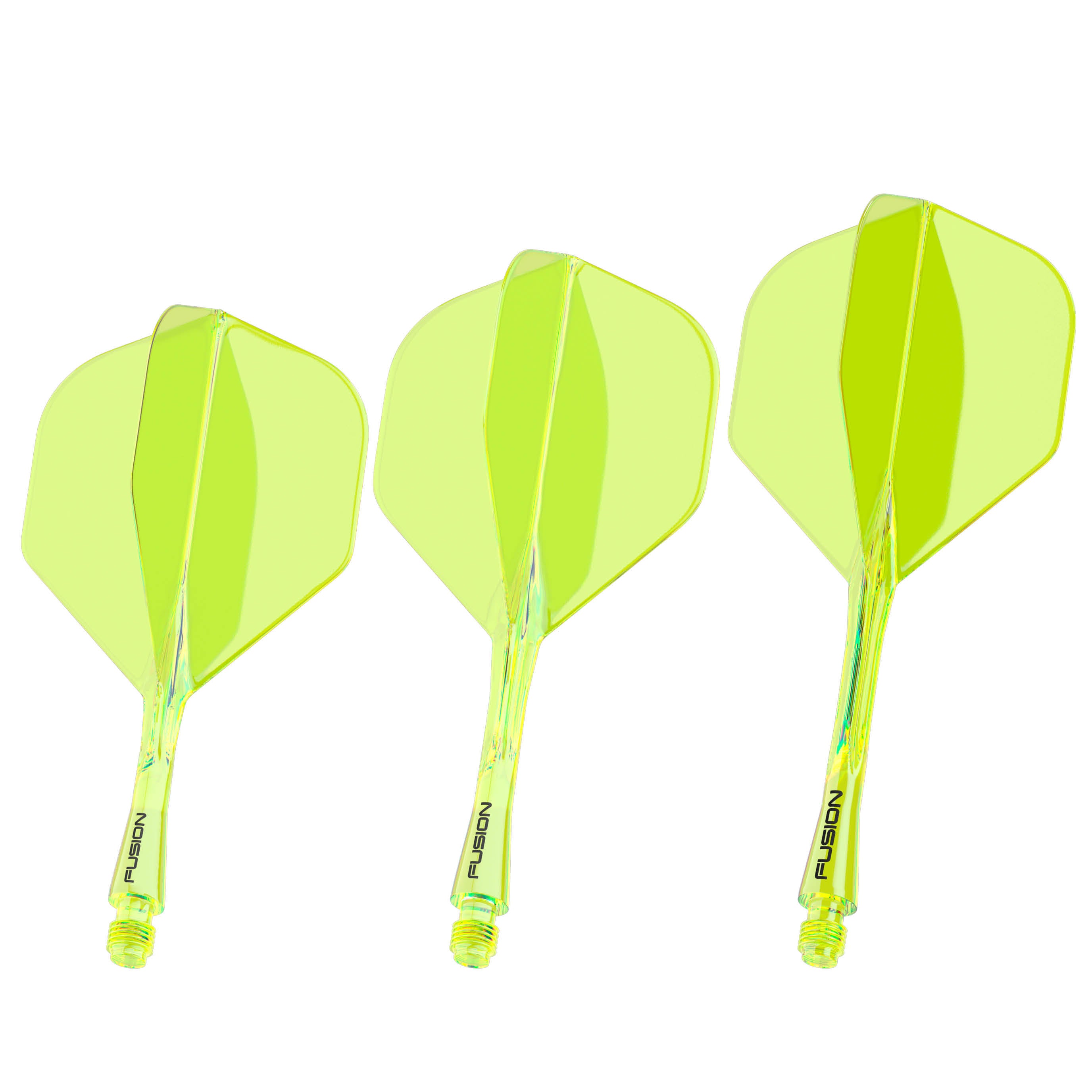 Fusion #2 Integrated Flight & Shaft - Neon Yellow