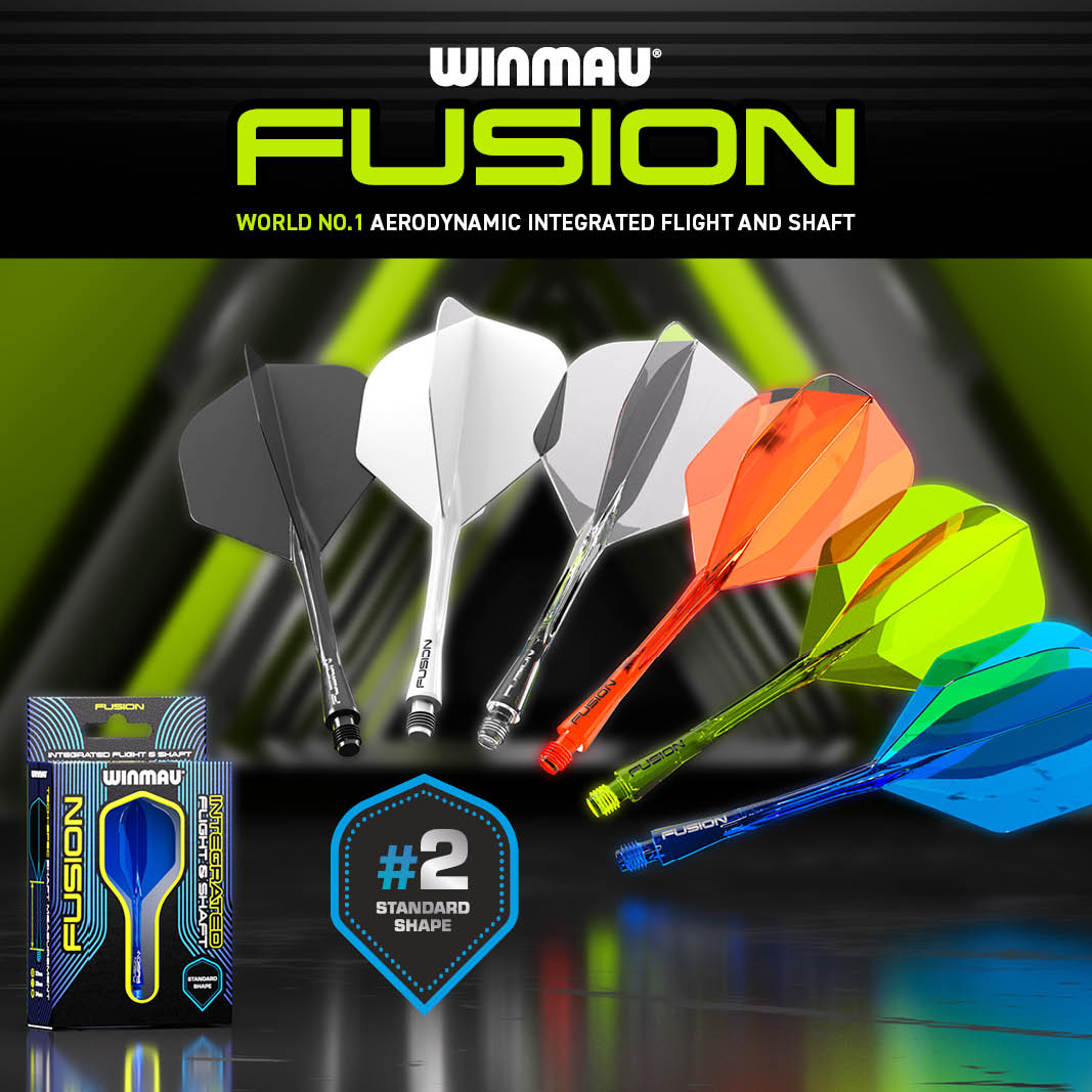 Fusion #2 Integrated Flight & Shaft - Black