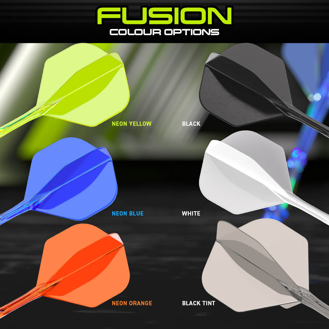 Fusion #2 Integrated Flight & Shaft - Black