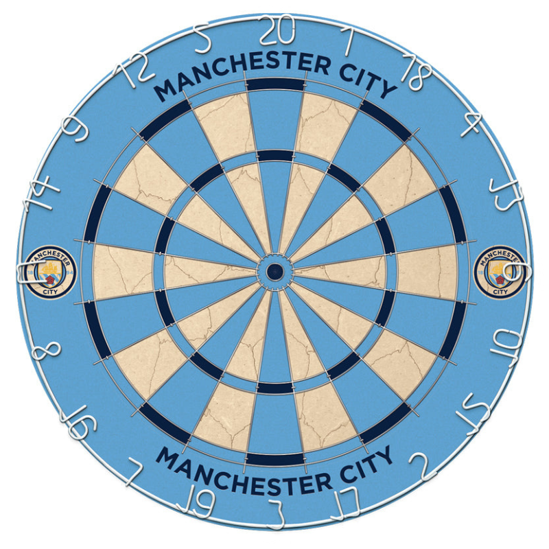 Manchester City Football Club Dartboard