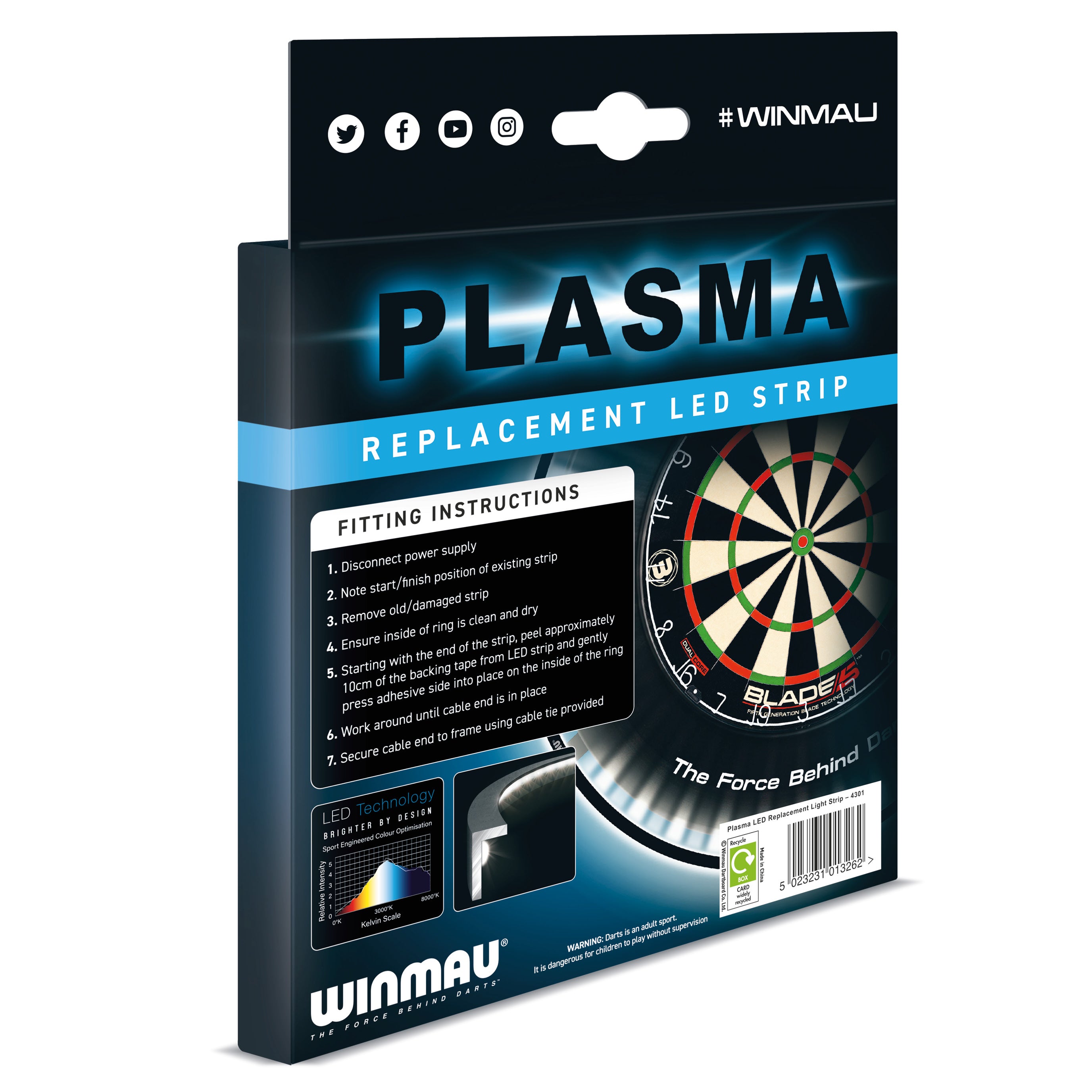 Winmau Plasma LED Pack