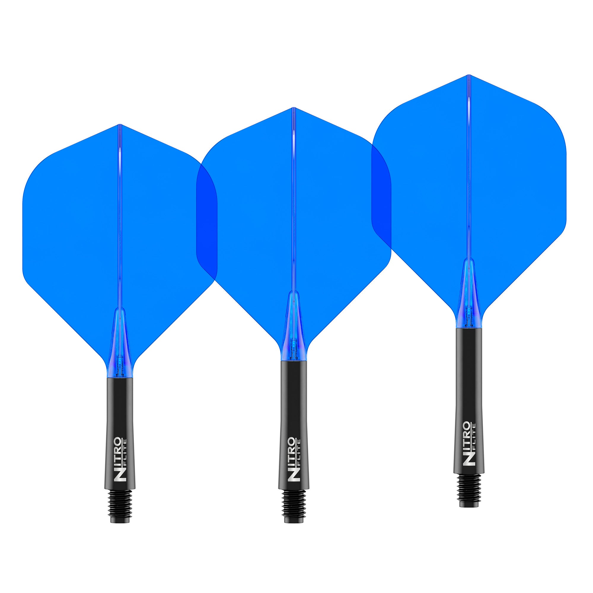 Nitro Flite -  Integrated Flight and Shaft Black & Blue