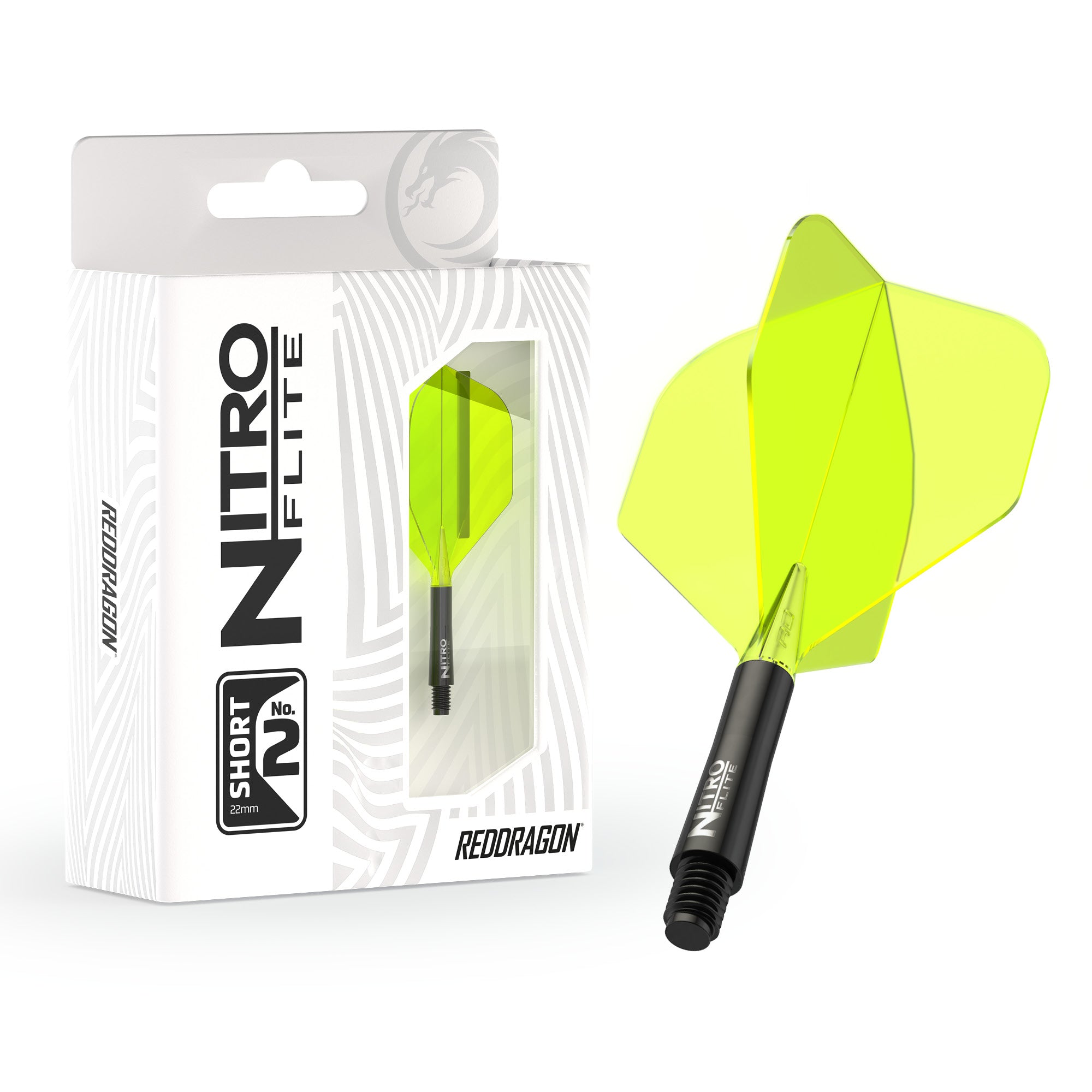 Nitro Flite -  Integrated Flight and Shaft Black & Yellow