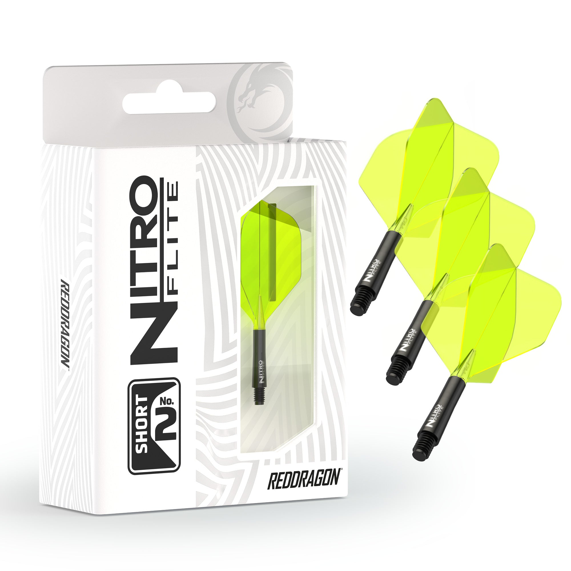 Nitro Flite -  Integrated Flight and Shaft Black & Yellow