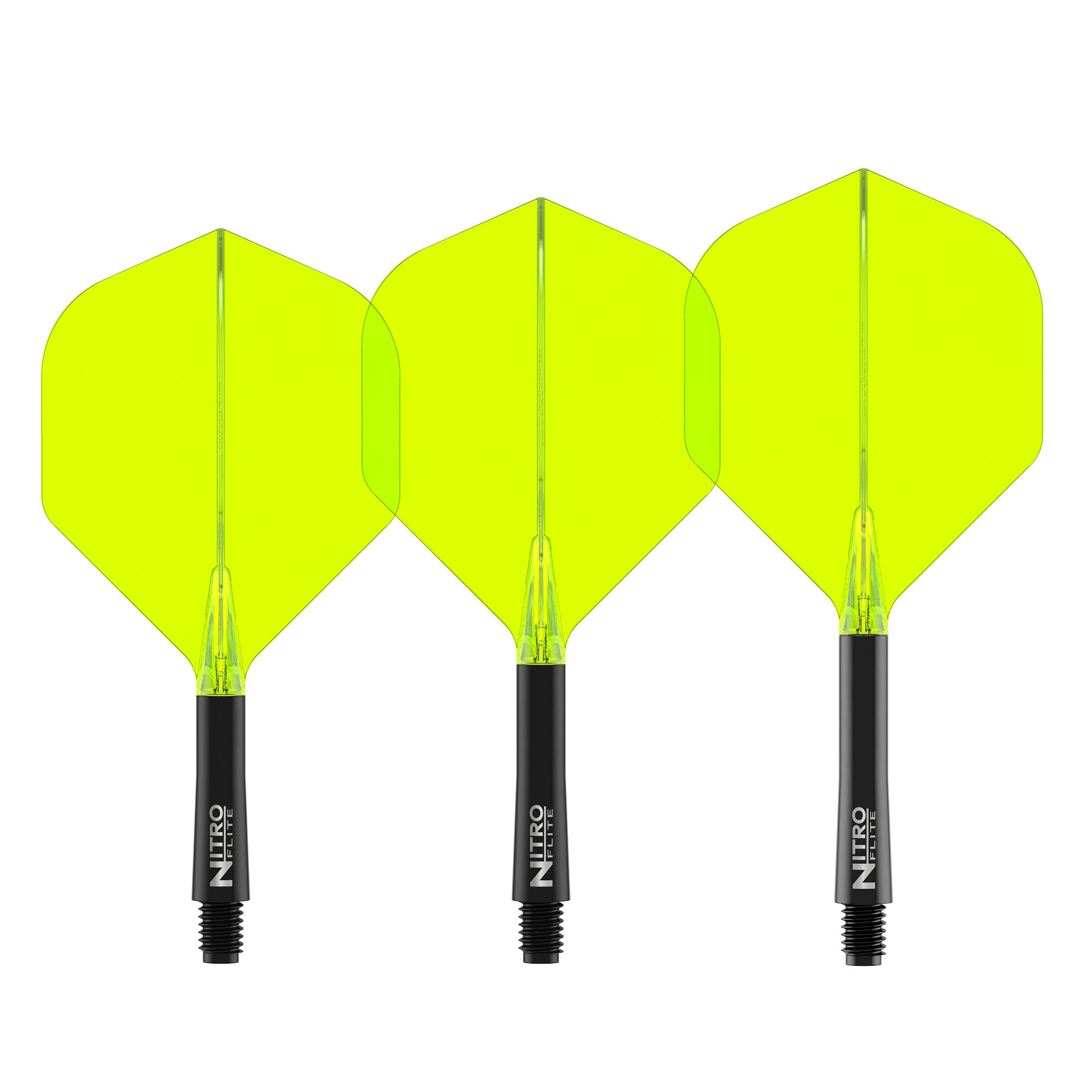 Nitro Flite -  Integrated Flight and Shaft Black & Yellow