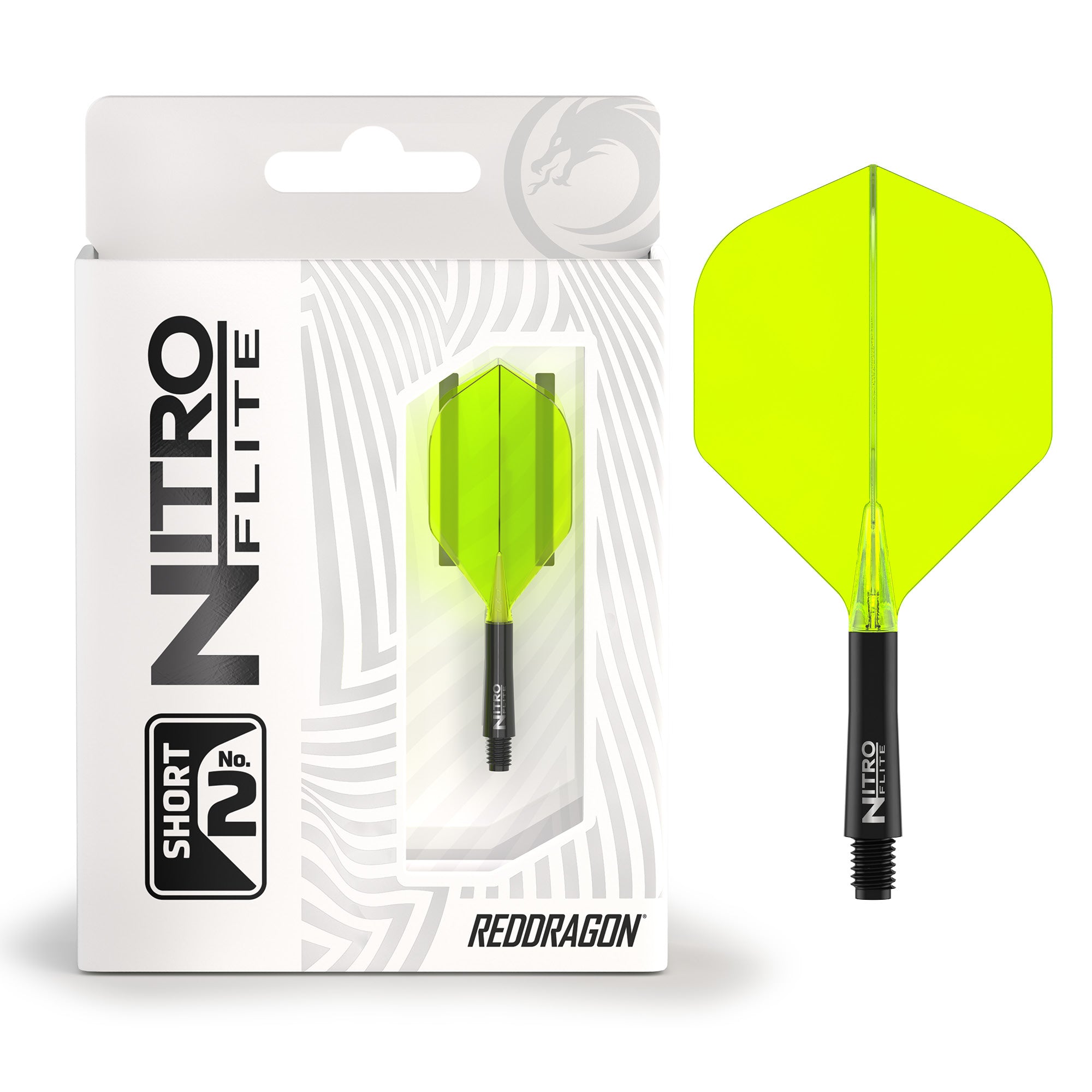 Nitro Flite -  Integrated Flight and Shaft Black & Yellow