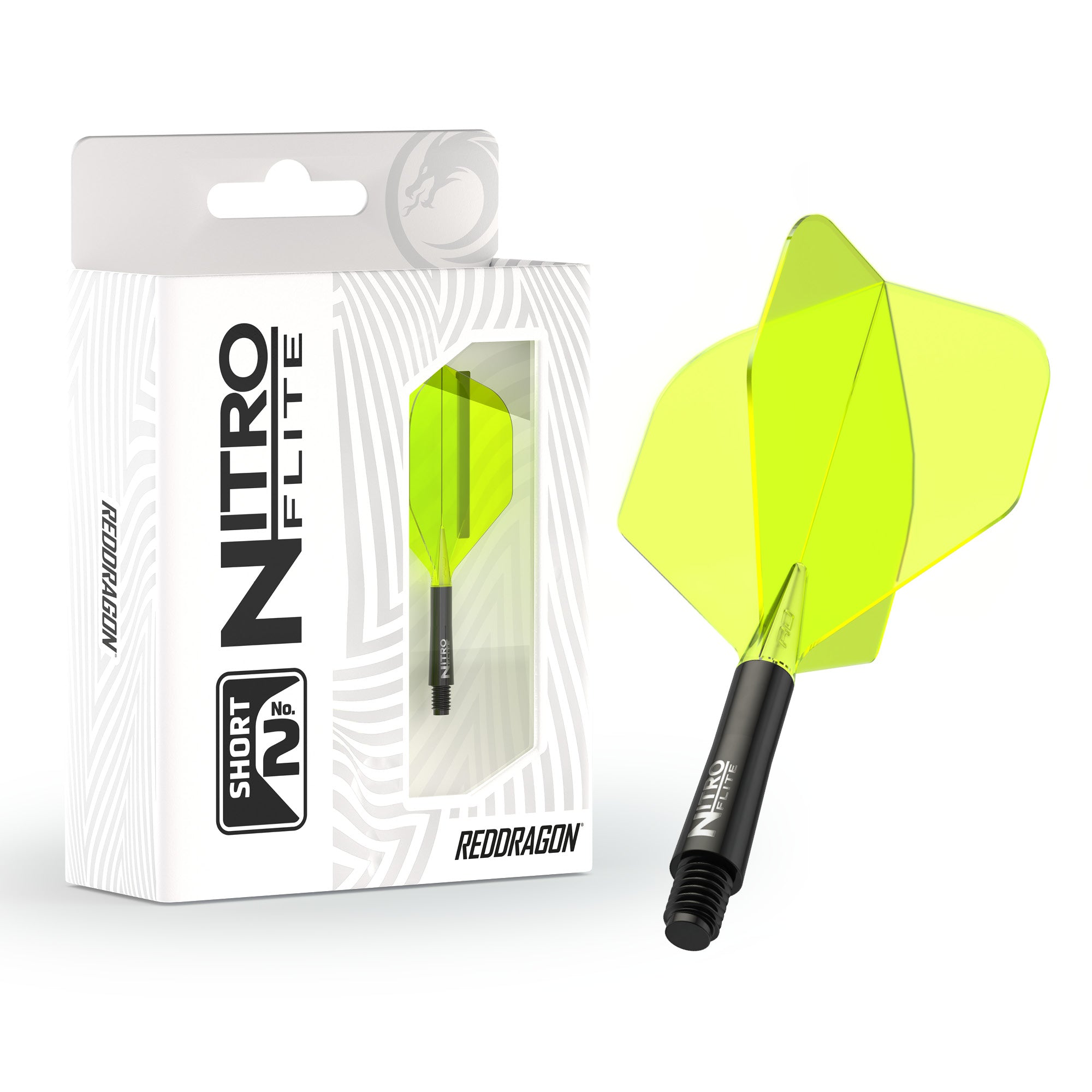 Nitro Flite -  Integrated Flight and Shaft Black & Yellow