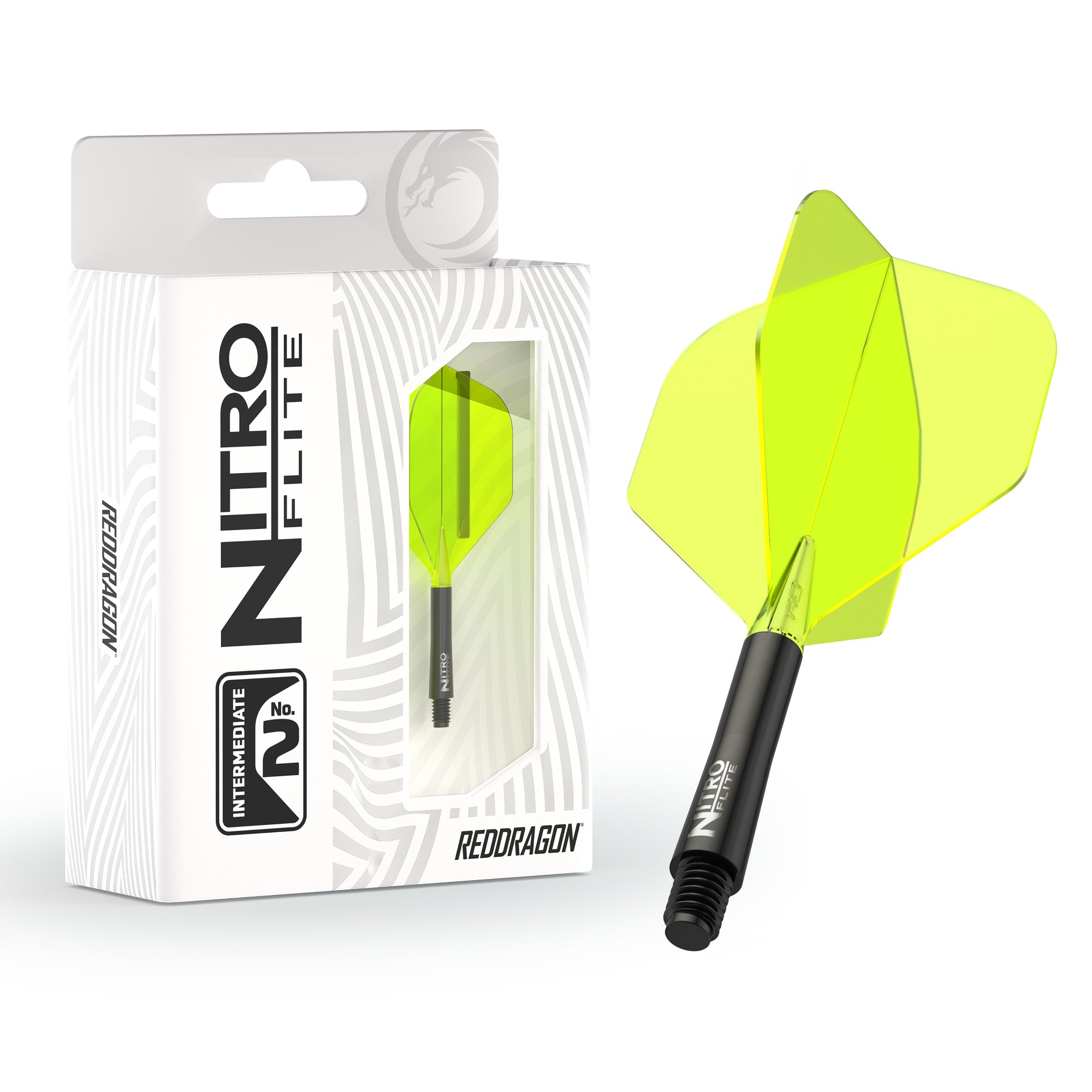 Nitro Flite -  Integrated Flight and Shaft Black & Yellow