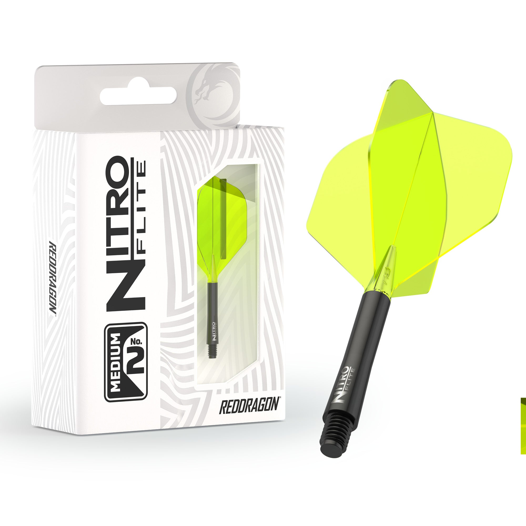 Nitro Flite -  Integrated Flight and Shaft Black & Yellow