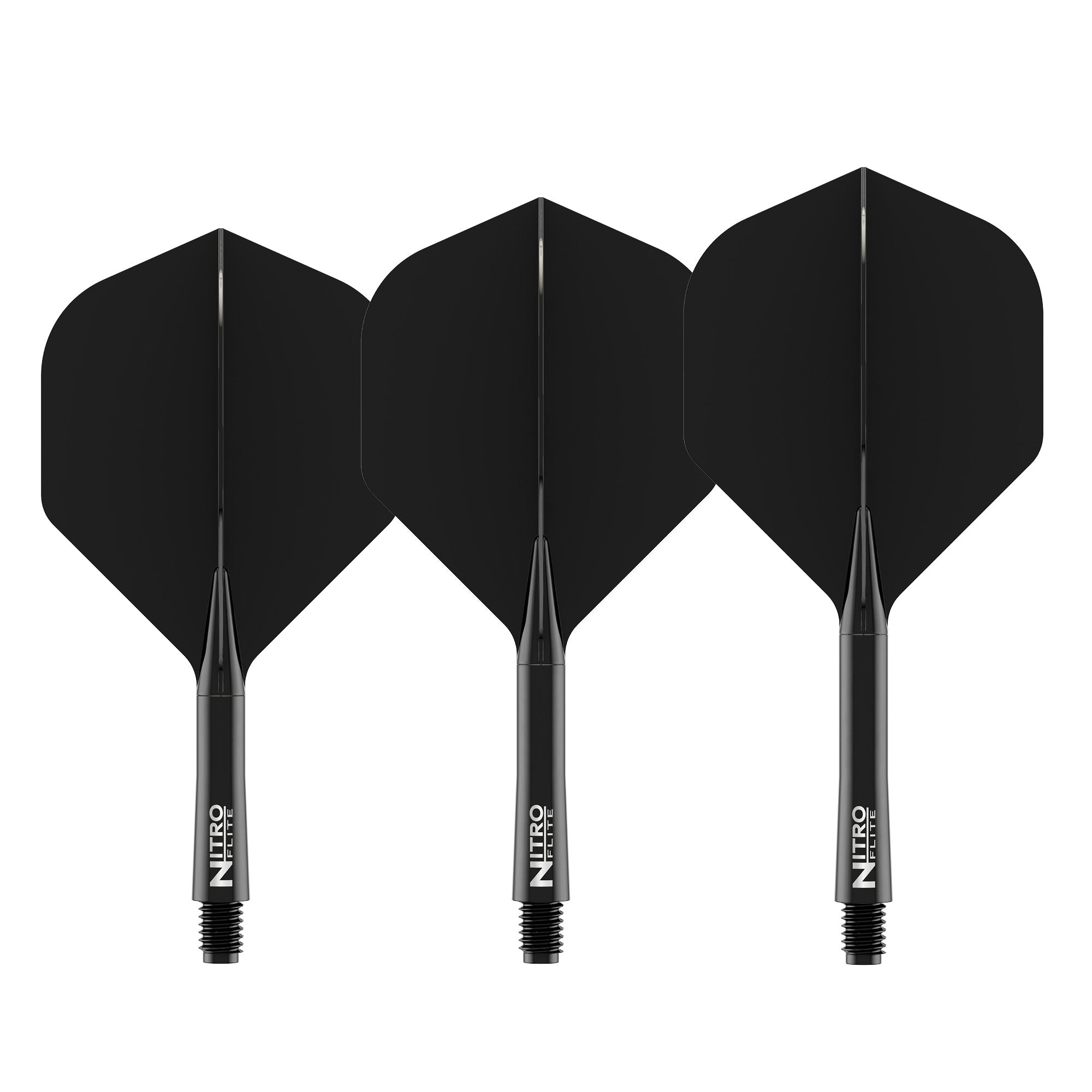 Nitro Flite -  Integrated Flight and Shaft Black & Black