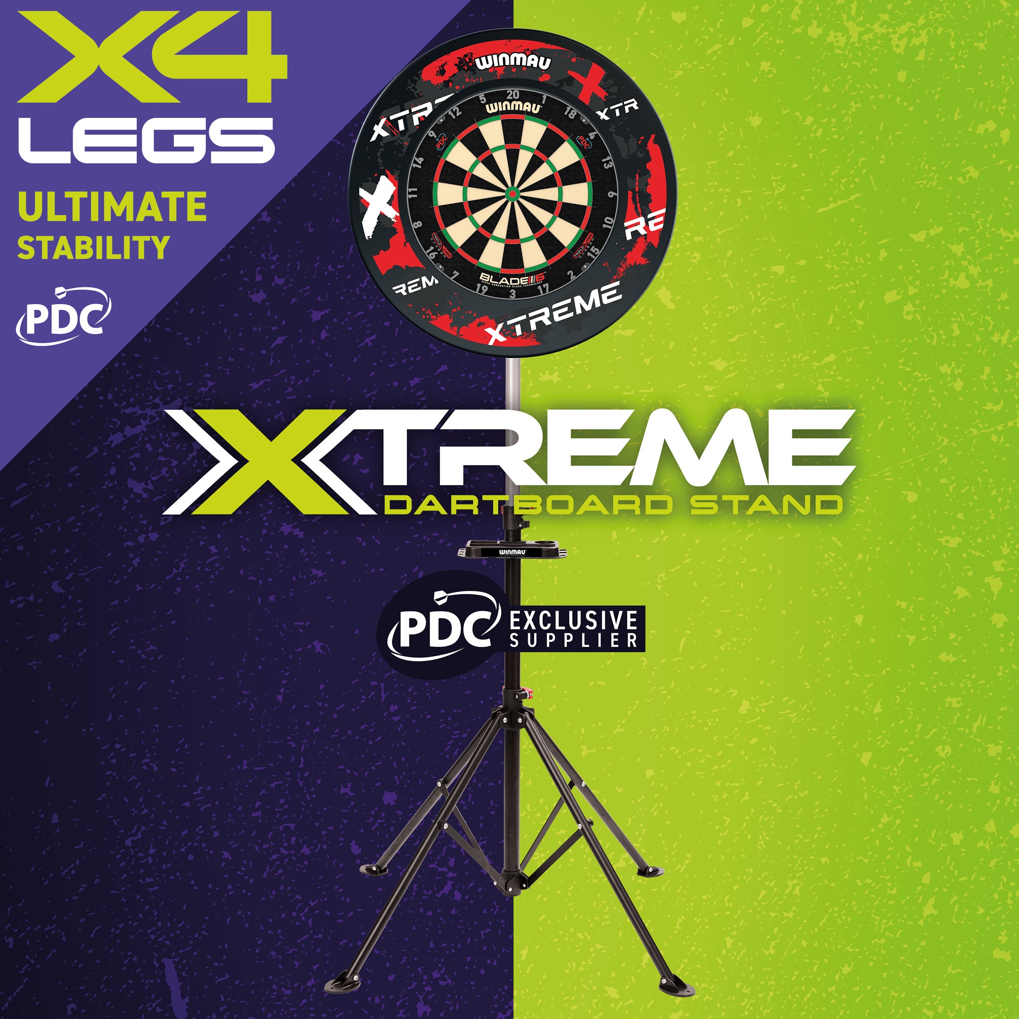 Xtreme Dartboard Stand with Blade 6 and Surround